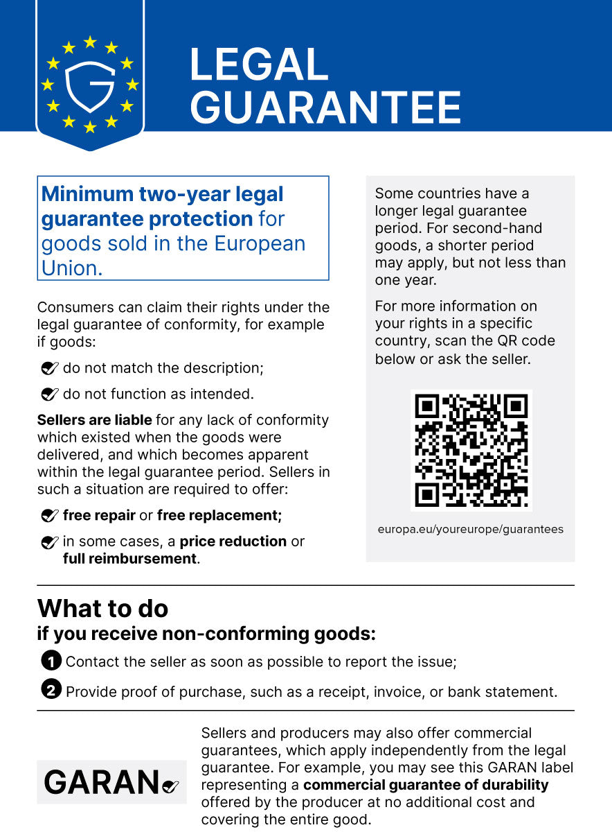 legal guarantee English